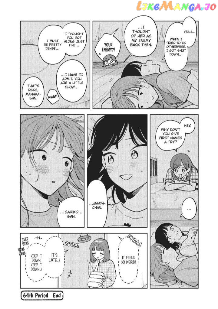 Oshi ga Tonari de Jugyou ni Shuuchuu Dekinai! chapter 64 - page 18