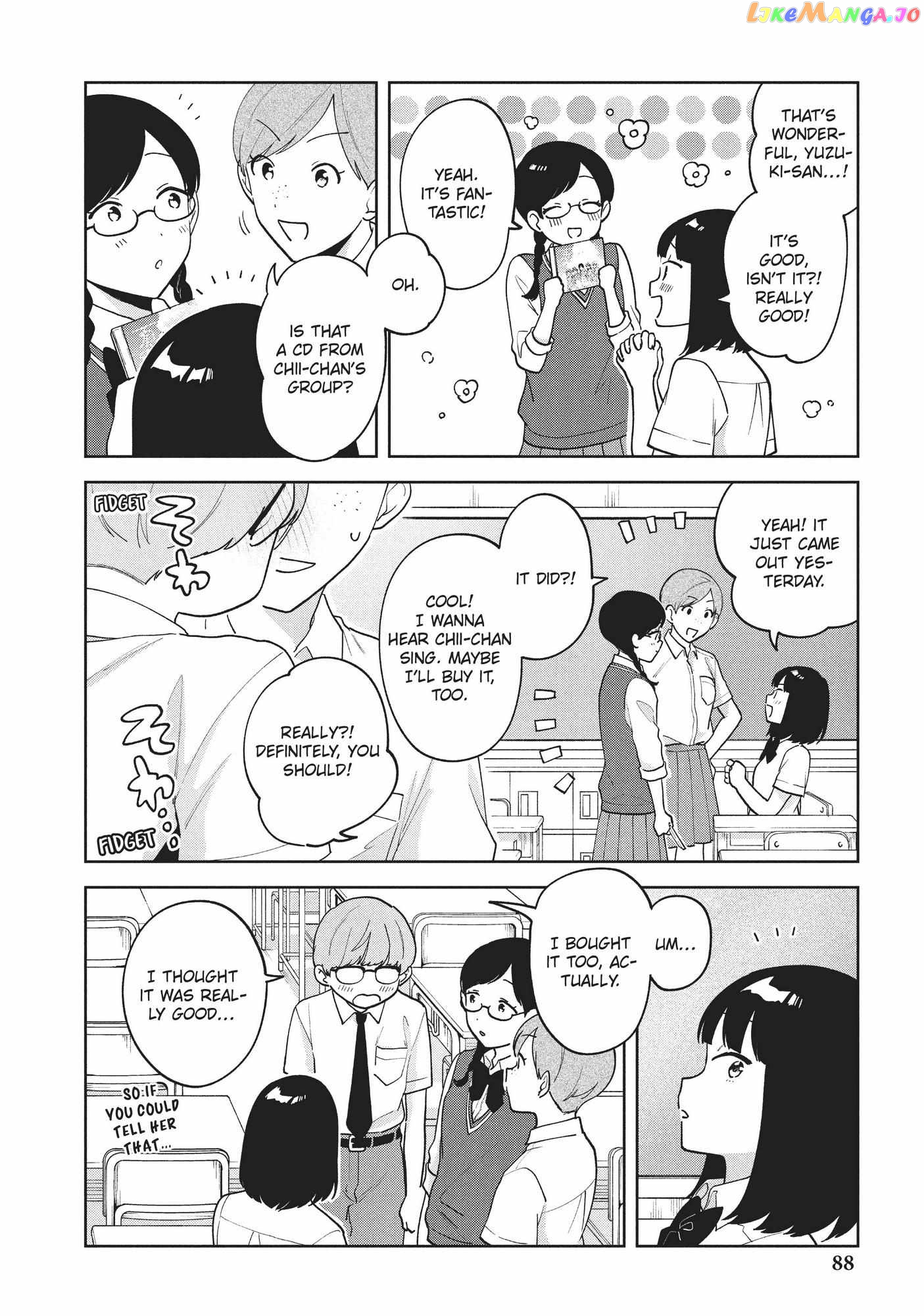 Oshi ga Tonari de Jugyou ni Shuuchuu Dekinai! chapter 23 - page 8