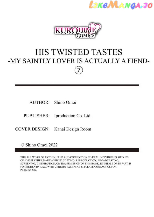 His Twisted Tastes -My Saintly Lover Is Actually a Fiend! Chapter 7 - page 27