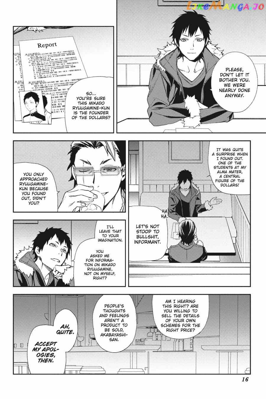 Durarara!! - Re;Dollars Hen Chapter 57 - page 2