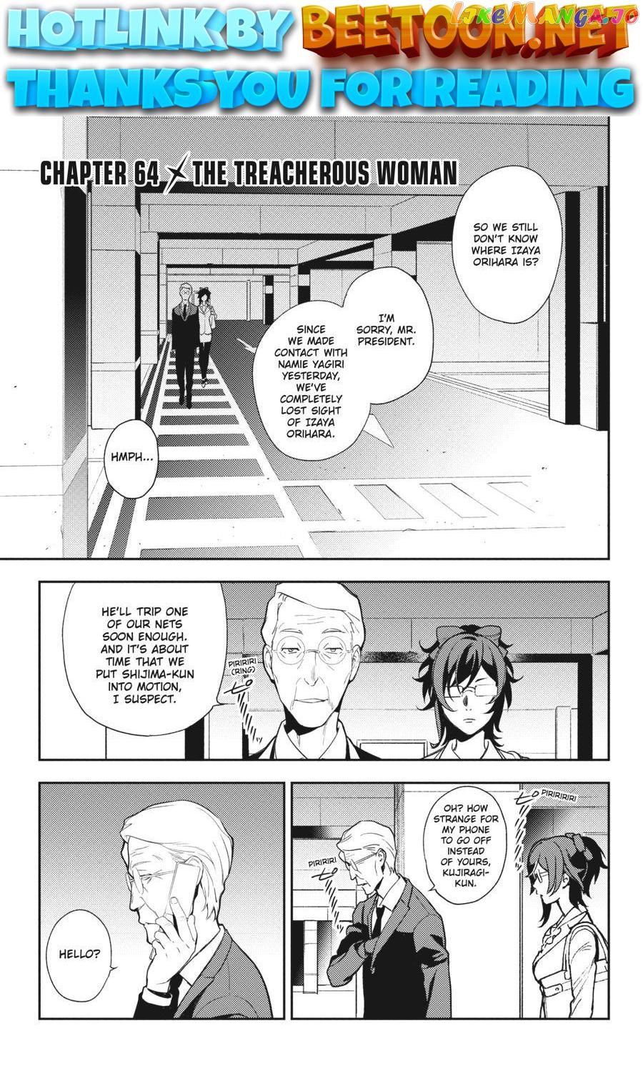 Durarara!! - Re;Dollars Hen Chapter 64 - page 1