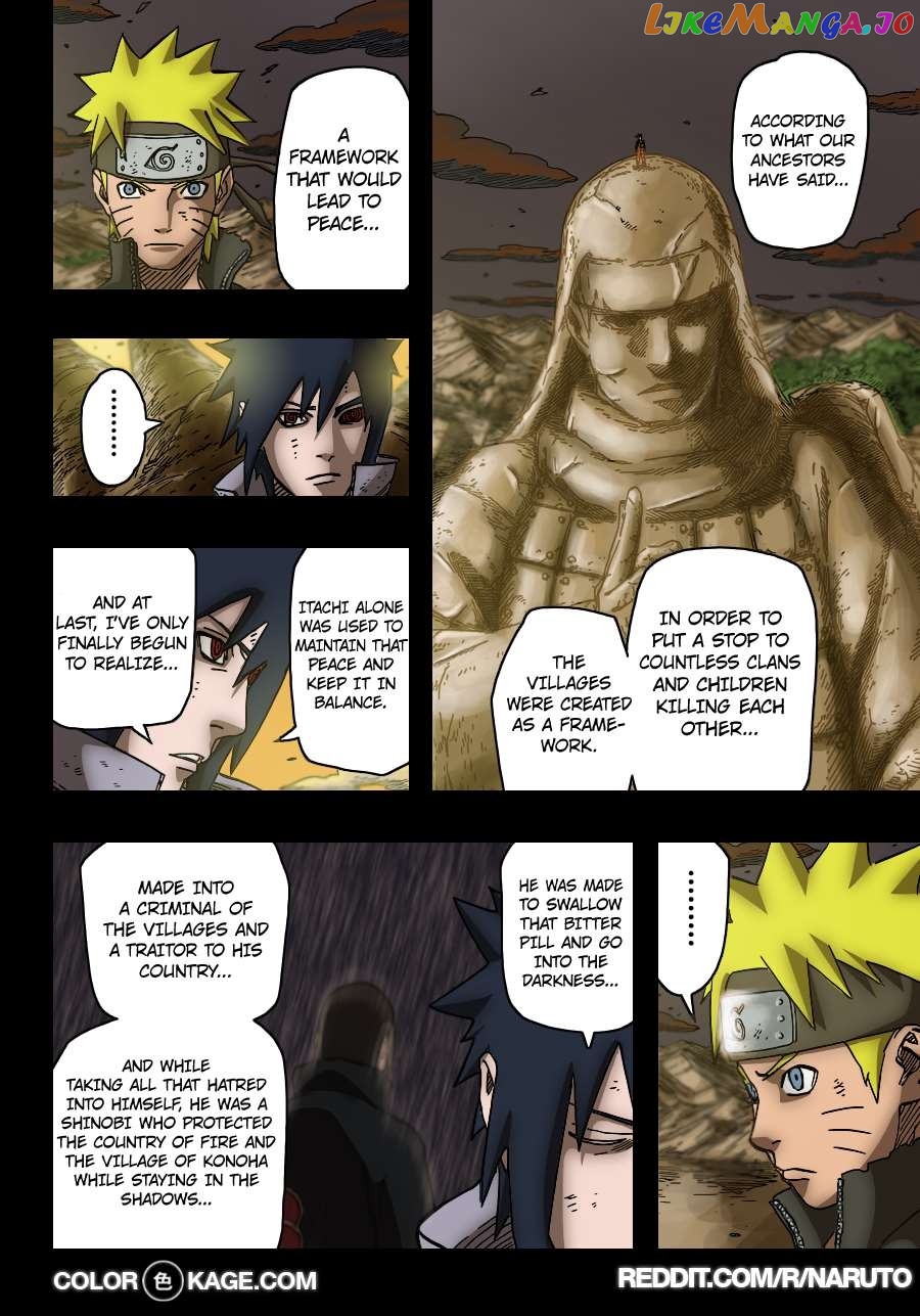 Naruto Chapter 694.5 - page 3