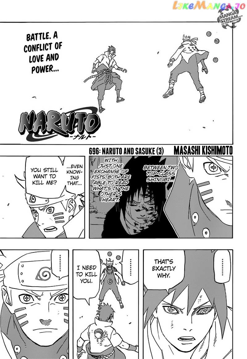 Naruto Chapter 696 - page 1