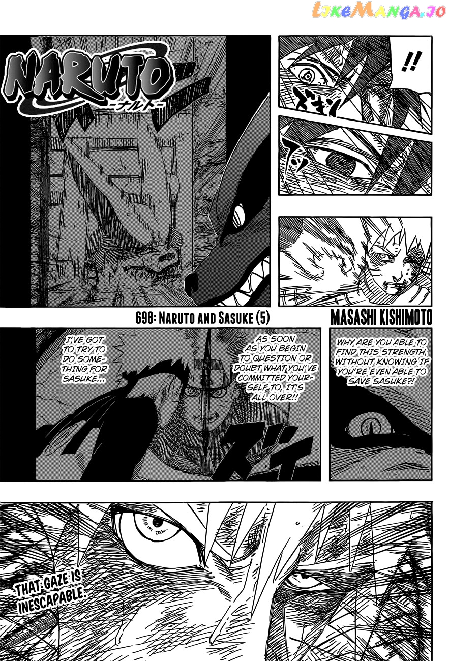 Naruto Chapter 698 - page 1