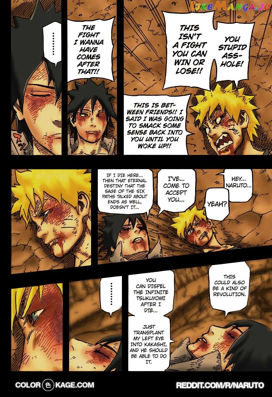 Naruto Chapter 698.5 - page 18