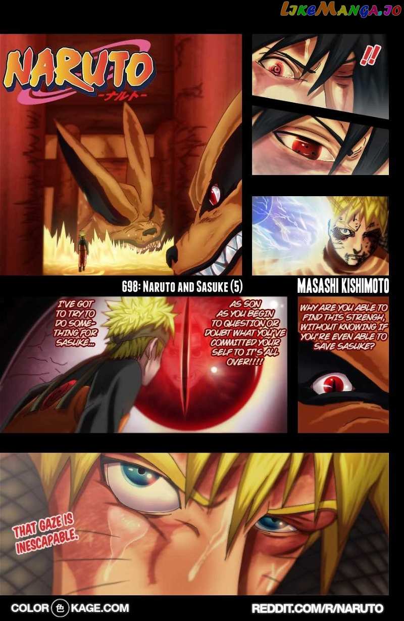 Naruto Chapter 698.5 - page 2