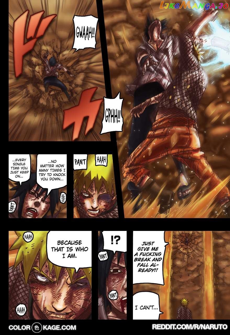 Naruto Chapter 698.5 - page 3