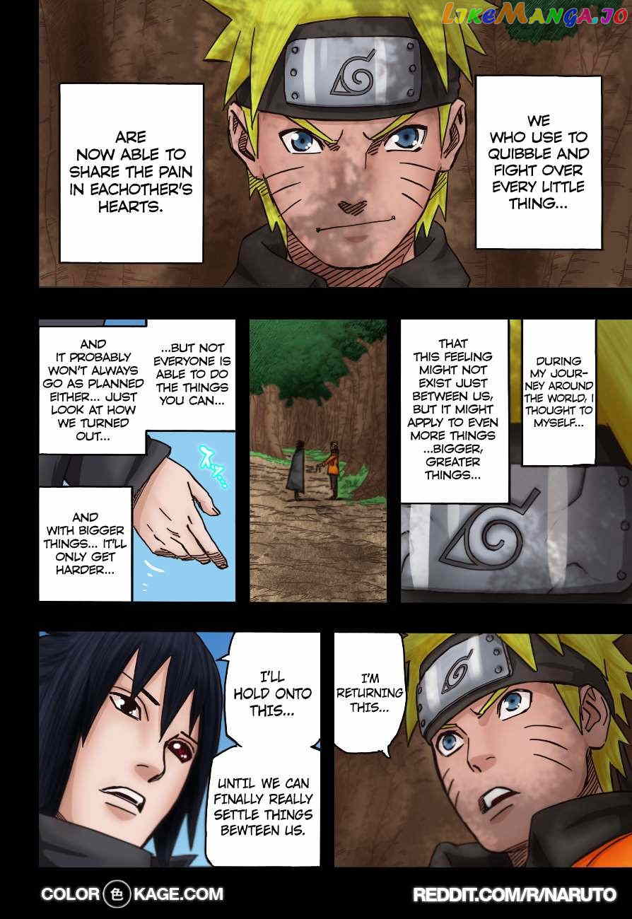 Naruto Chapter 699.5 - page 18