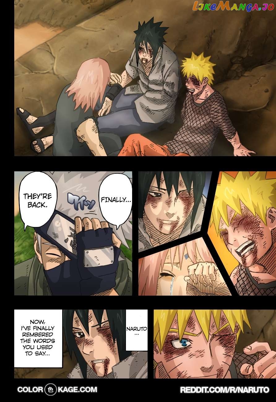 Naruto Chapter 699.5 - page 7