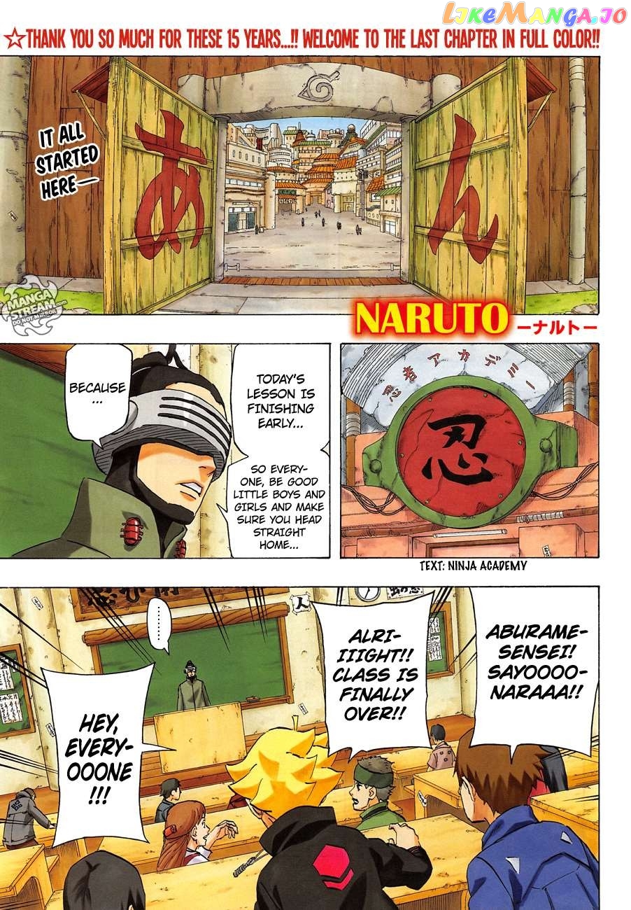 Naruto Chapter 700 - page 4