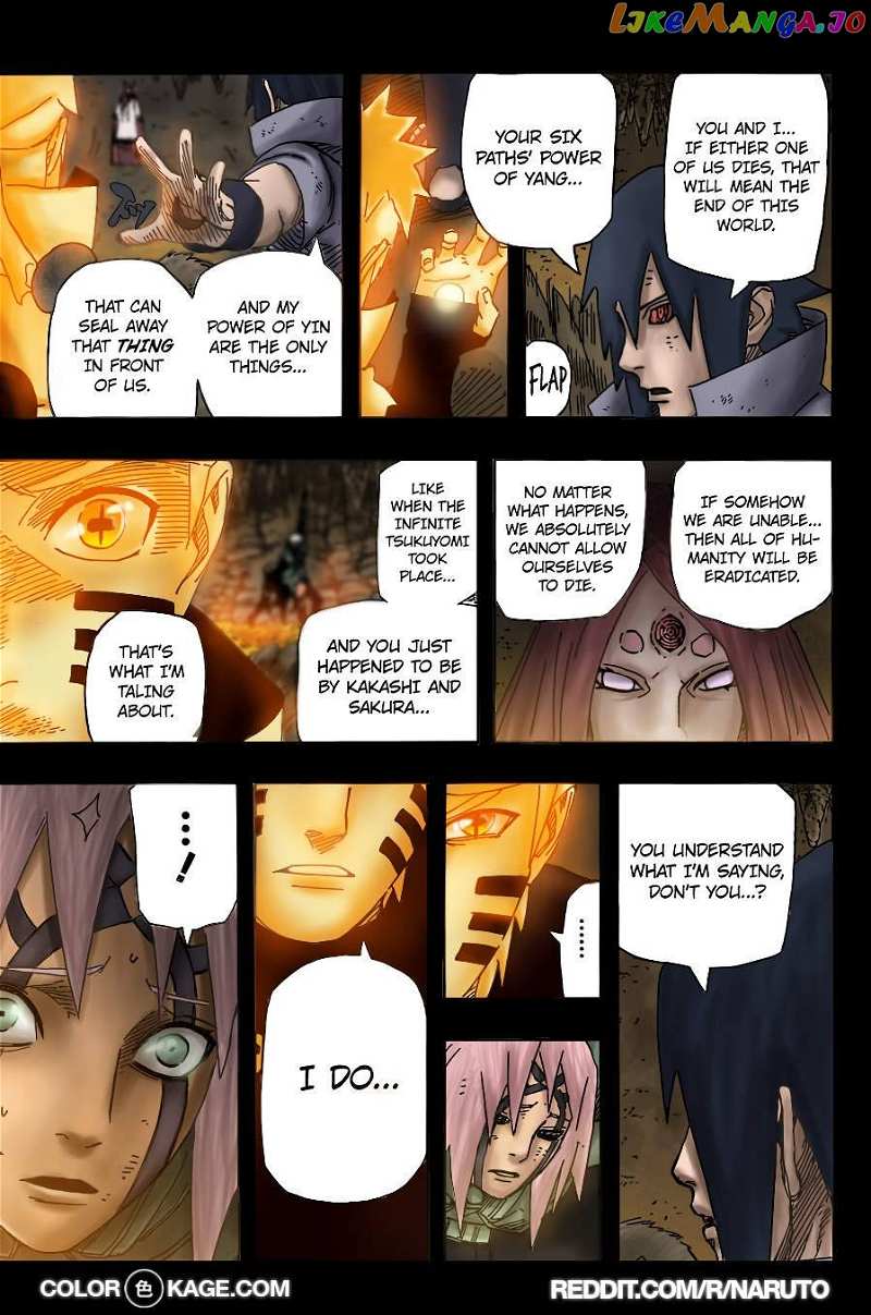 Naruto Chapter 680.5 - page 6