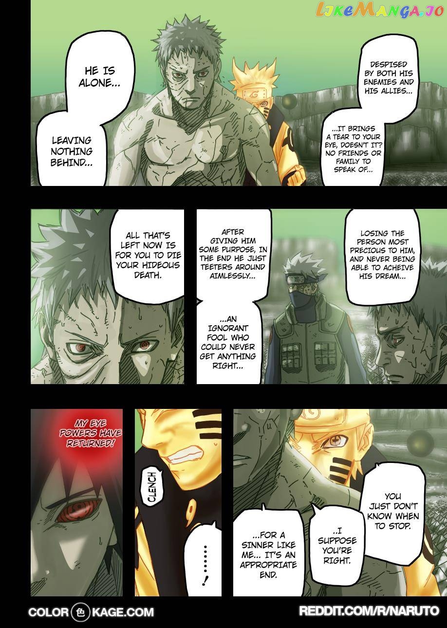 Naruto Chapter 687.5 - page 5