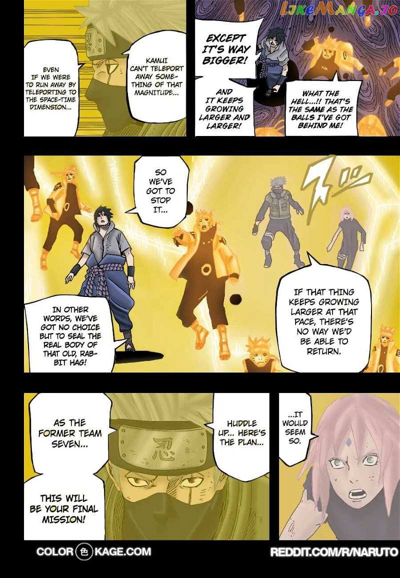 Naruto Chapter 689.5 - page 7