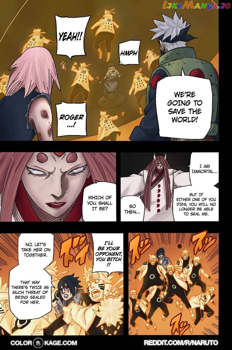 Naruto Chapter 689.5 - page 8
