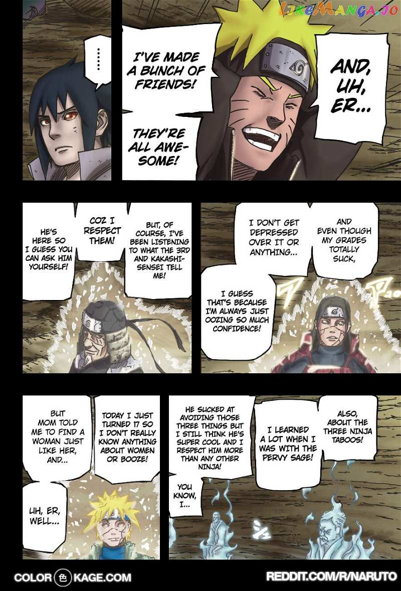 Naruto Chapter 691.5 - page 16