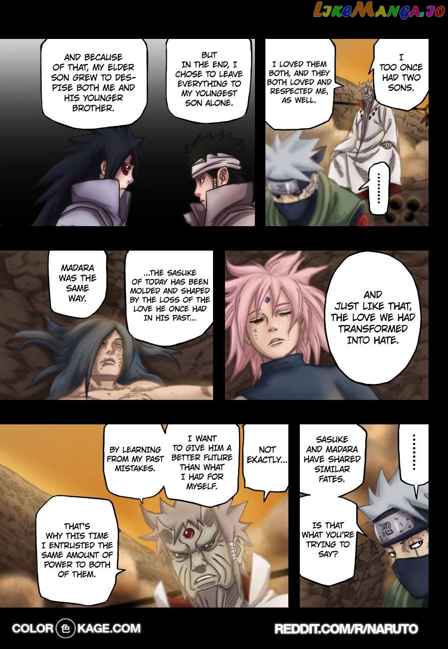 Naruto Chapter 693.5 - page 12