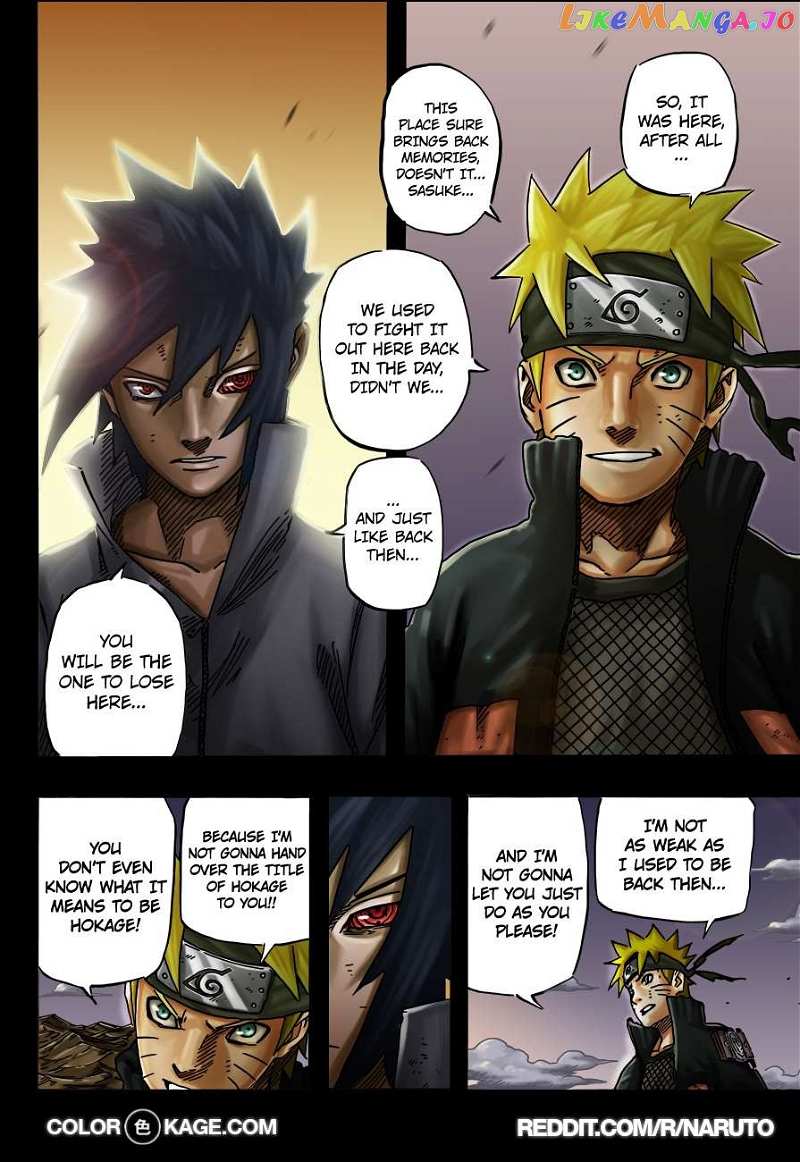 Naruto Chapter 693.5 - page 15