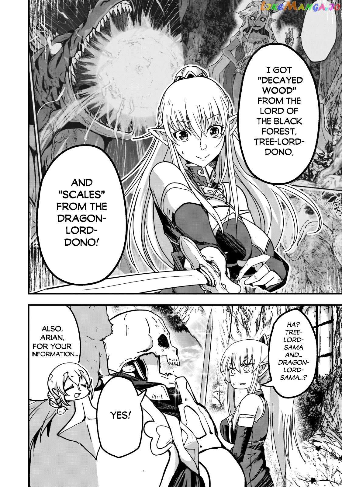 Gaikotsu Kishi-sama, Tadaima Isekai e Odekake-chuu chapter 55 - page 26