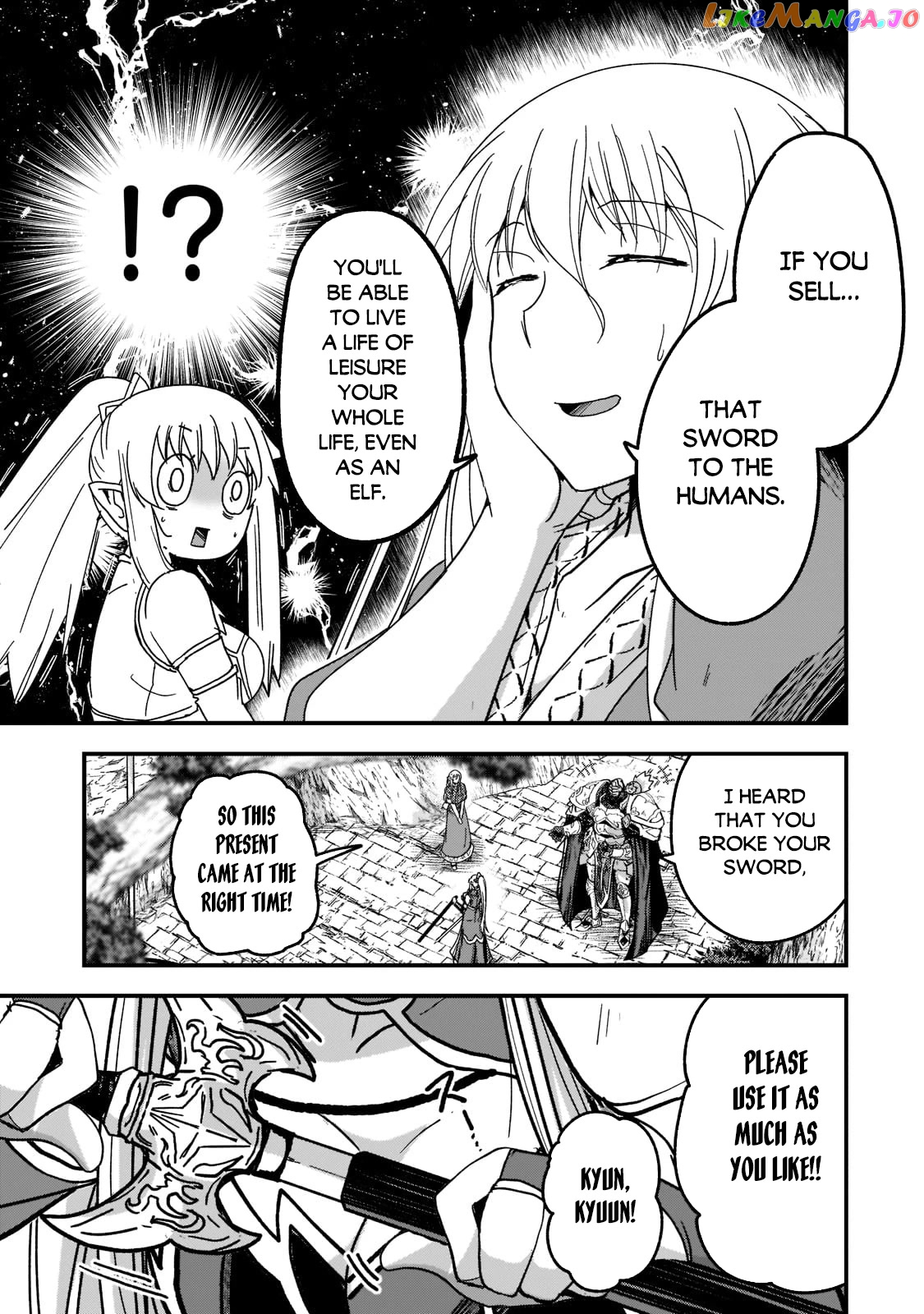 Gaikotsu Kishi-sama, Tadaima Isekai e Odekake-chuu chapter 55 - page 27