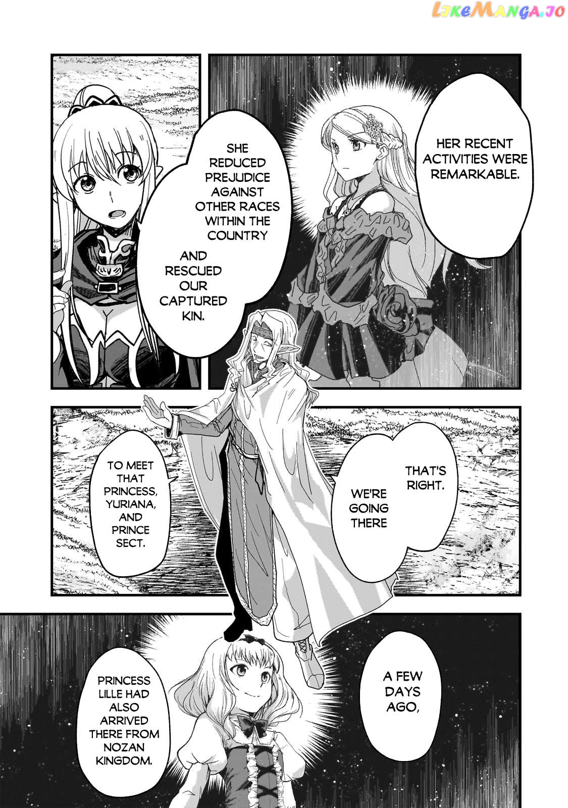 Gaikotsu Kishi-sama, Tadaima Isekai e Odekake-chuu chapter 60.1 - page 8