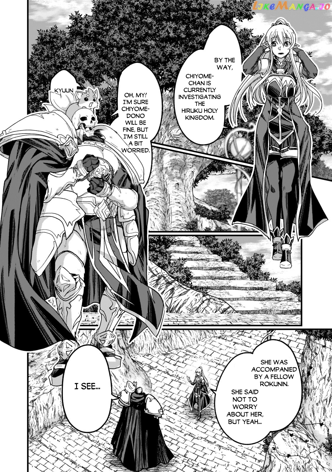 Gaikotsu Kishi-sama, Tadaima Isekai e Odekake-chuu chapter 55.2 - page 10