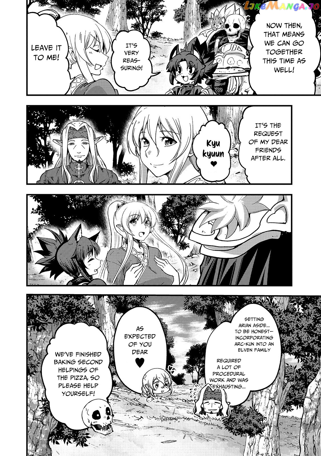 Gaikotsu Kishi-sama, Tadaima Isekai e Odekake-chuu chapter 34 - page 21