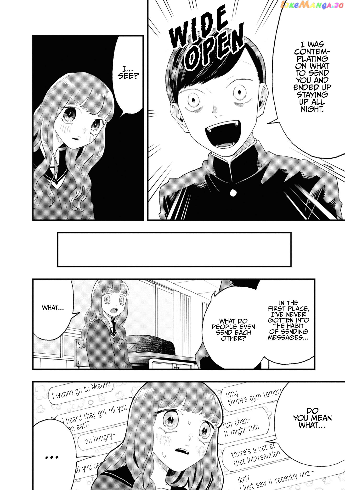 The Overly Straightforward Natsume-Kun Can’t Properly Confess chapter 9 - page 4