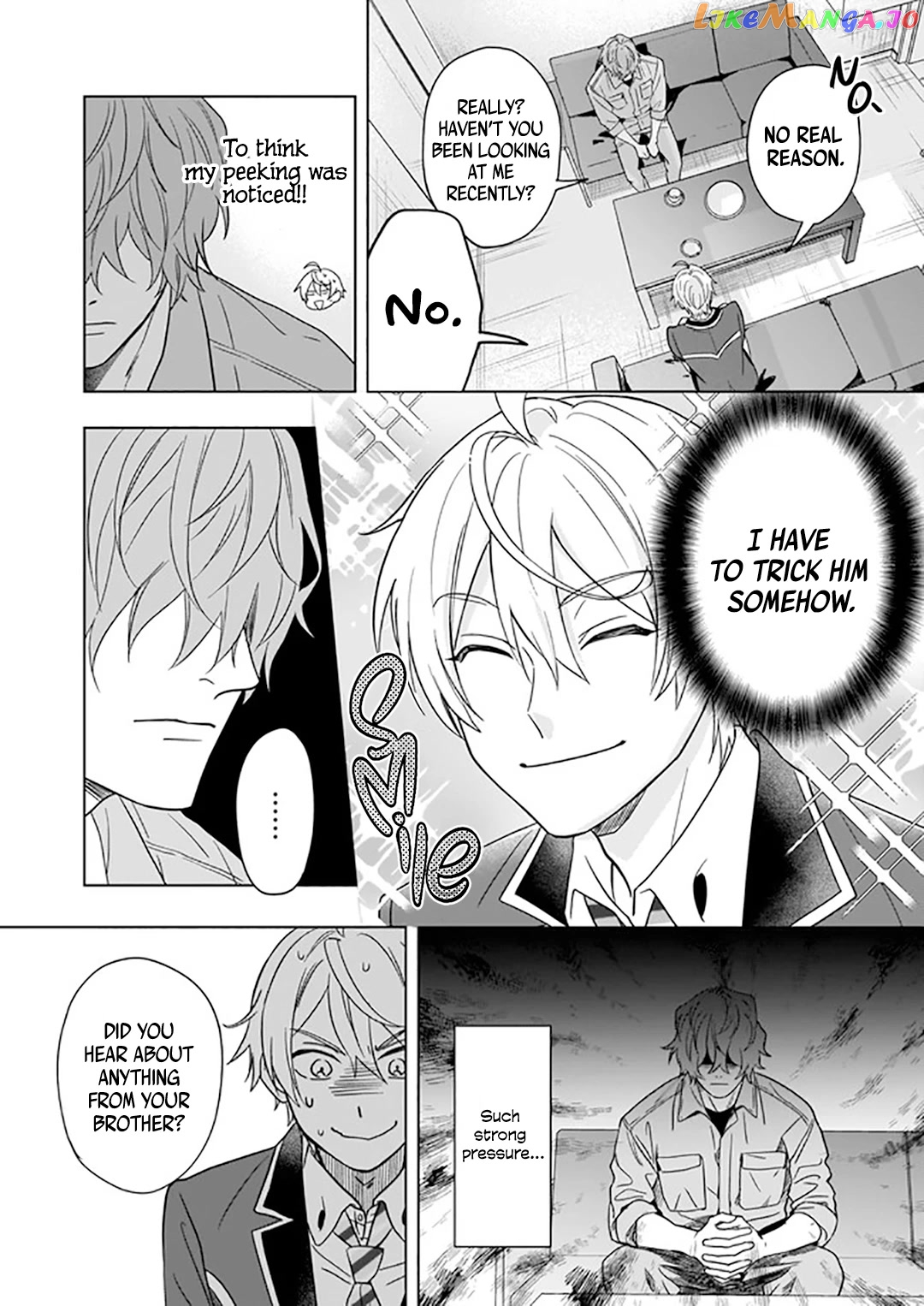 I Realized I Am The Younger Brother Of The Protagonist In A Bl Game chapter 4 - page 21