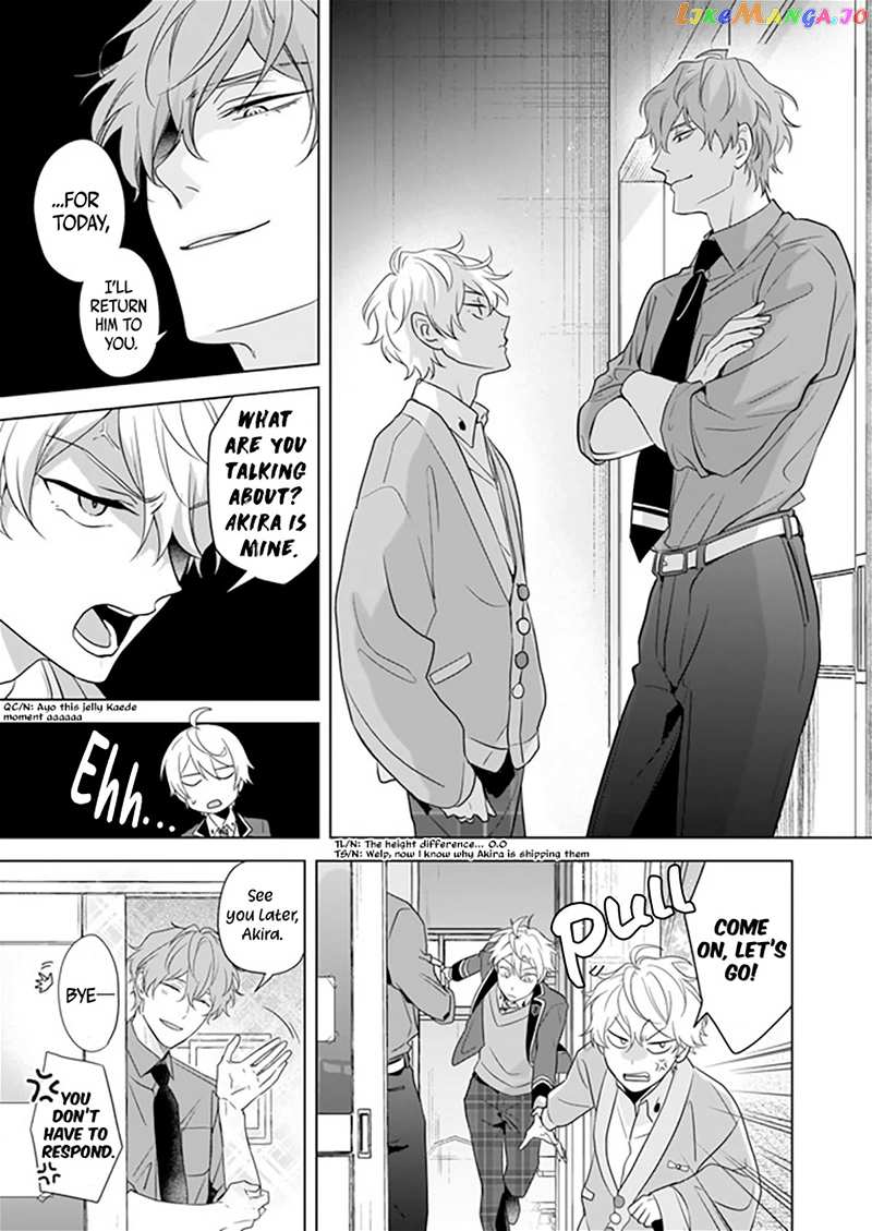 I Realized I Am The Younger Brother Of The Protagonist In A Bl Game chapter 6 - page 22