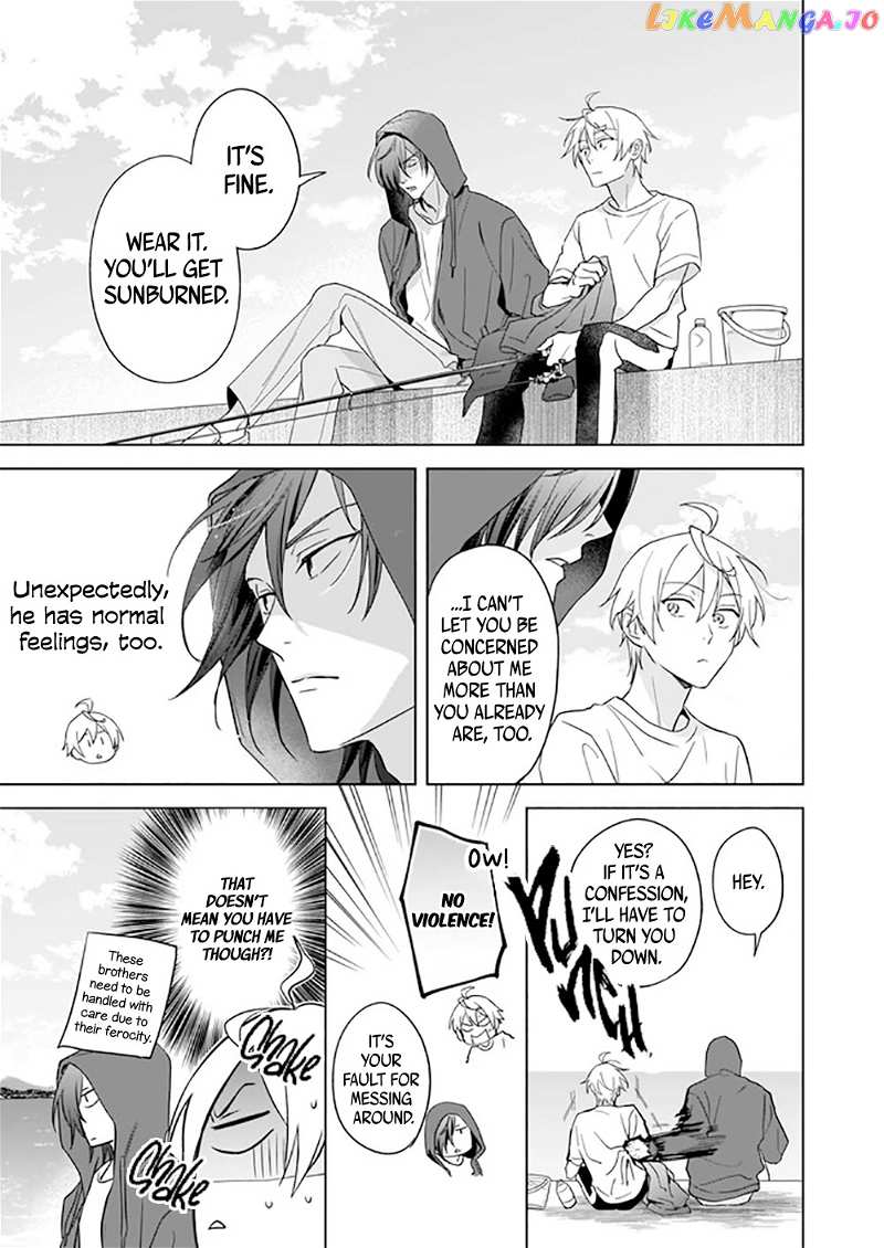 I Realized I Am The Younger Brother Of The Protagonist In A Bl Game chapter 9 - page 8