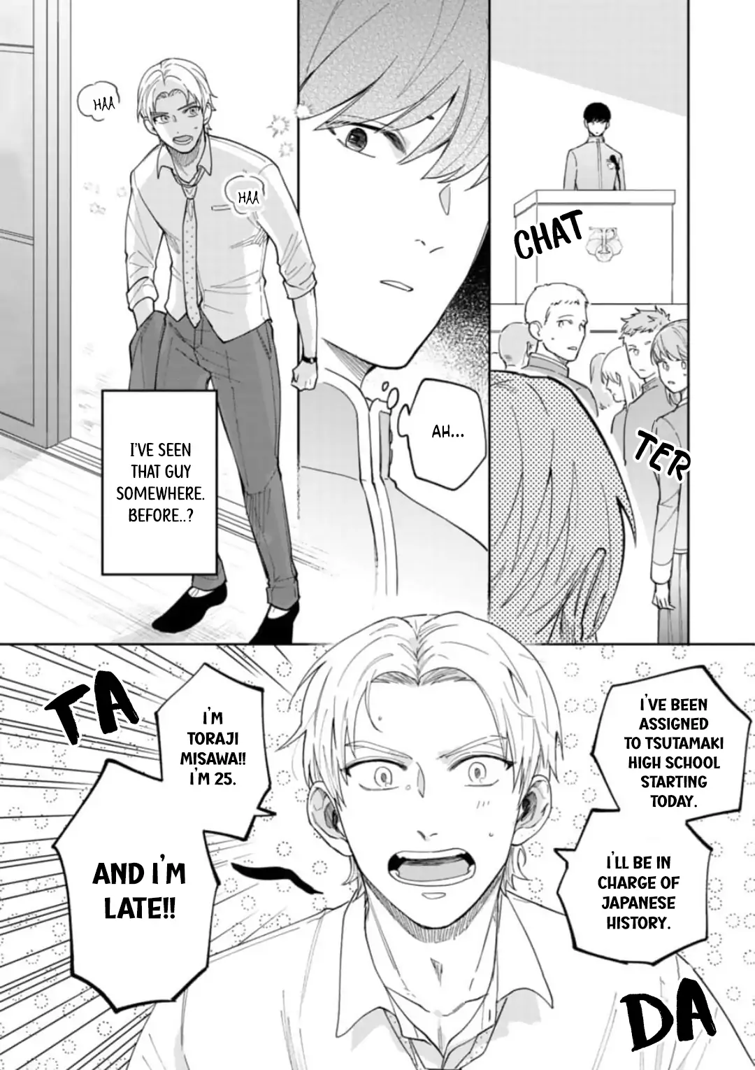 Seitokachou Wa Koi Ga Shitai chapter 1 - page 13