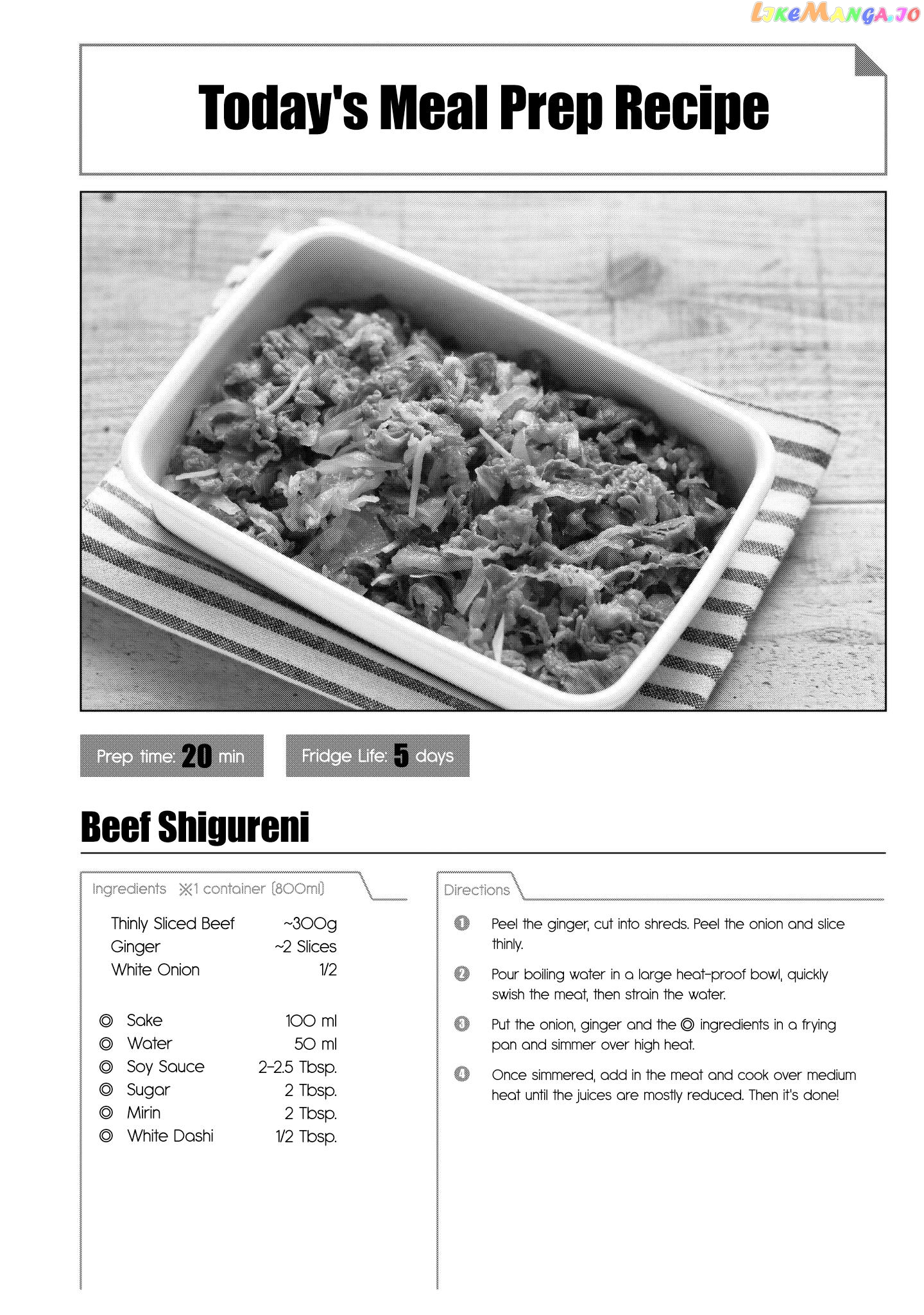 Tsukuoki Life: Weekend Meal Prep Recipes! chapter 14 - page 21