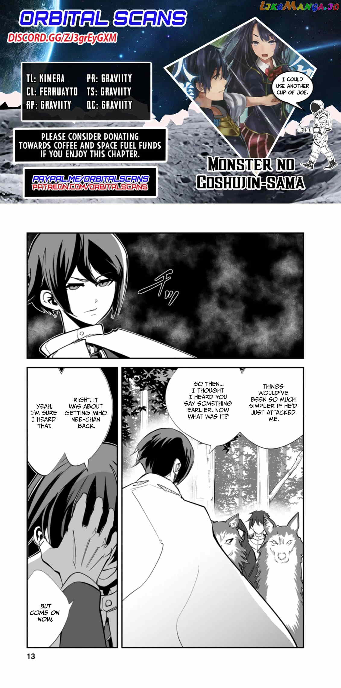 Monster No Goshujin-Sama (Novel) chapter 46.2 - page 1