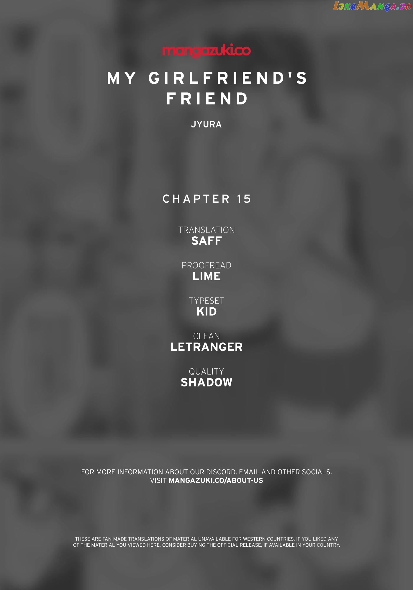 My Girlfriend's Friend chapter 15 - page 1