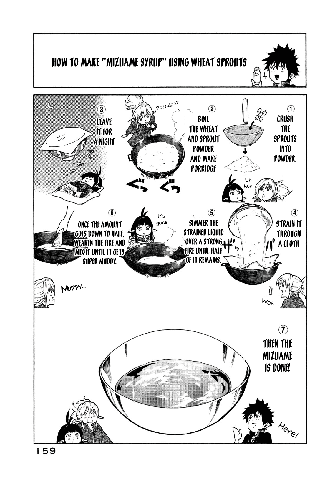 Mazumeshi Elf to Youbokugurashi chapter 5 - page 38