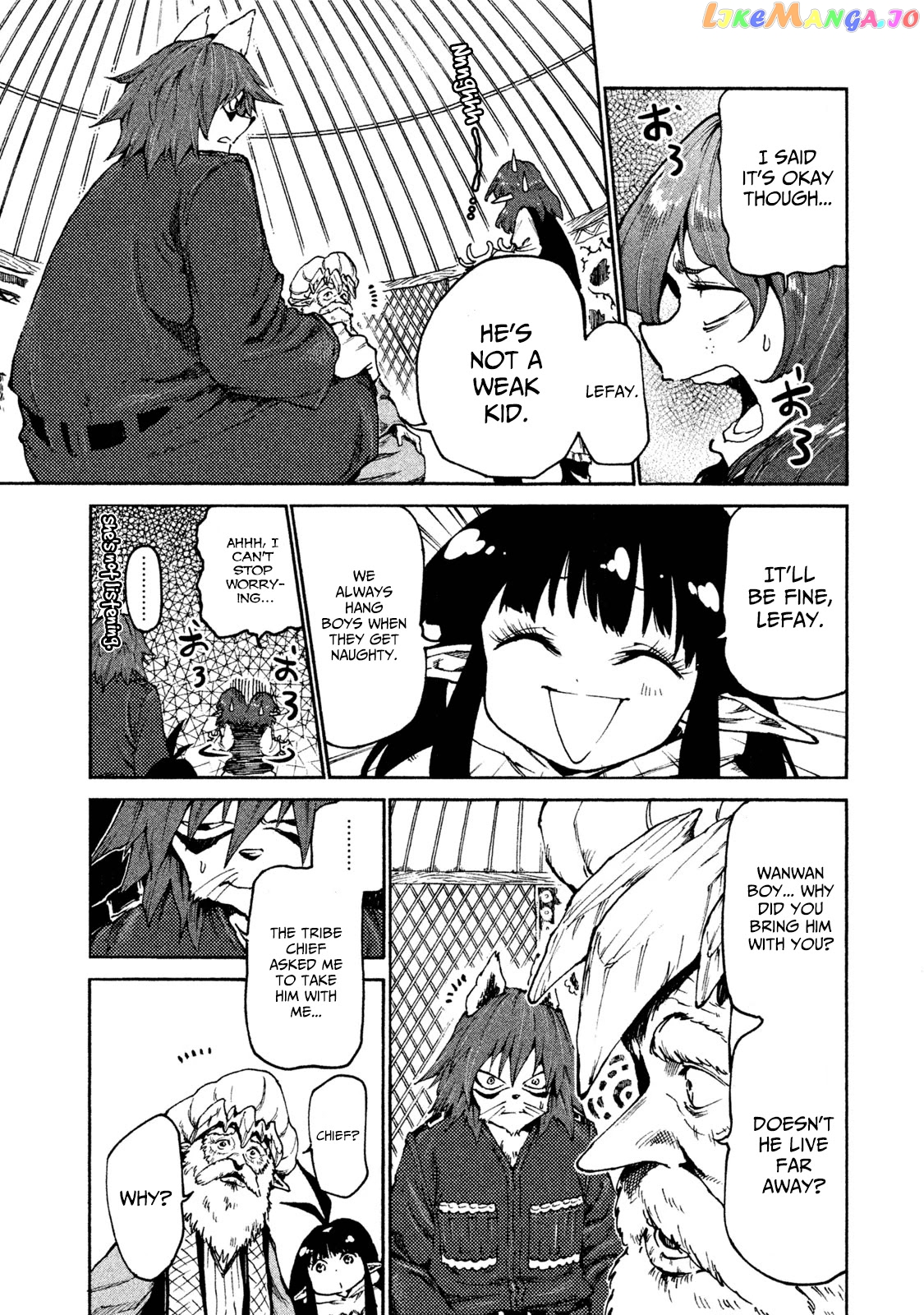Mazumeshi Elf to Youbokugurashi chapter 19 - page 7