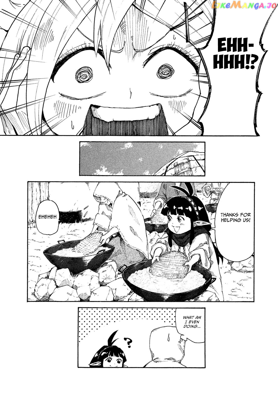 Mazumeshi Elf to Youbokugurashi chapter 7 - page 24