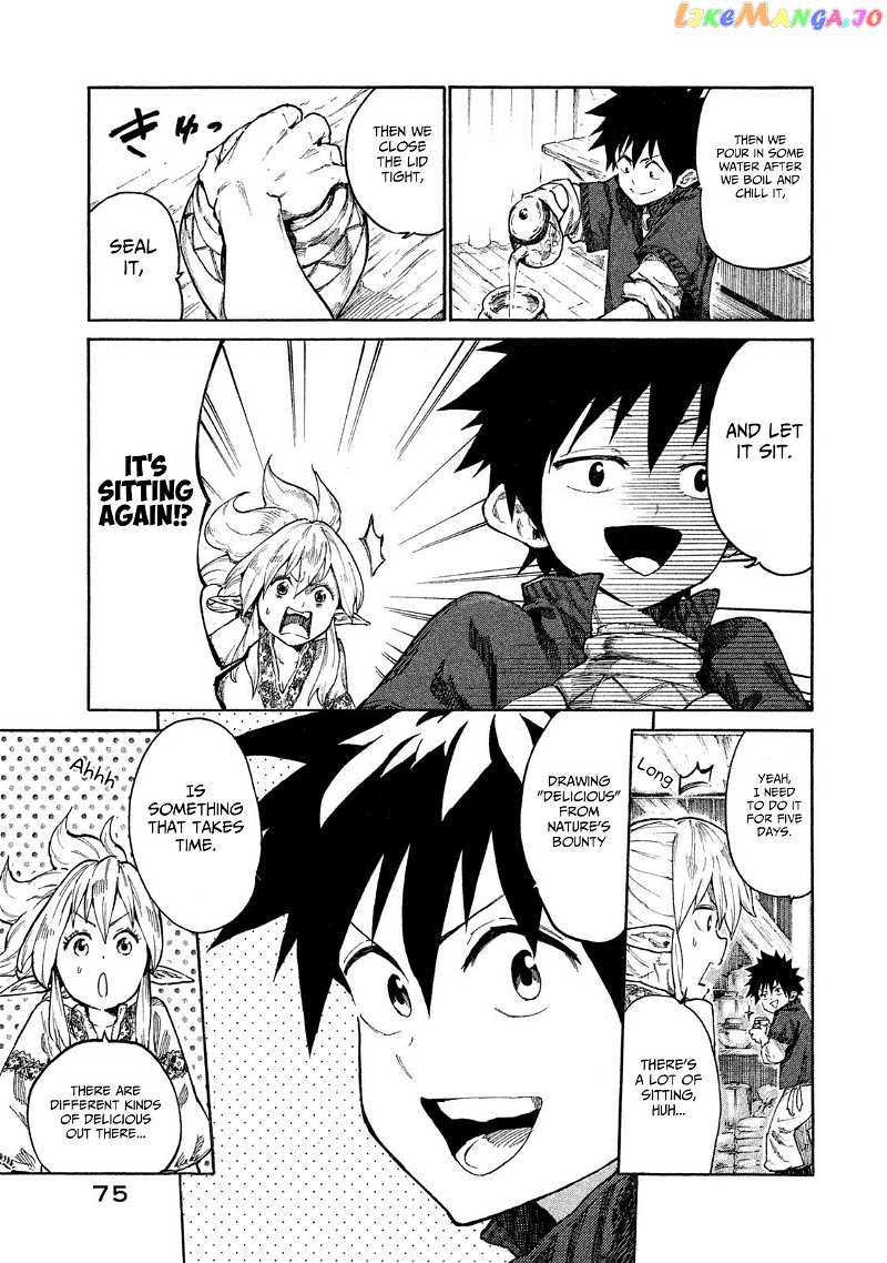 Mazumeshi Elf to Youbokugurashi chapter 7 - page 34