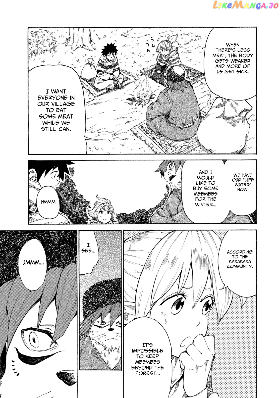 Mazumeshi Elf to Youbokugurashi chapter 7 - page 6