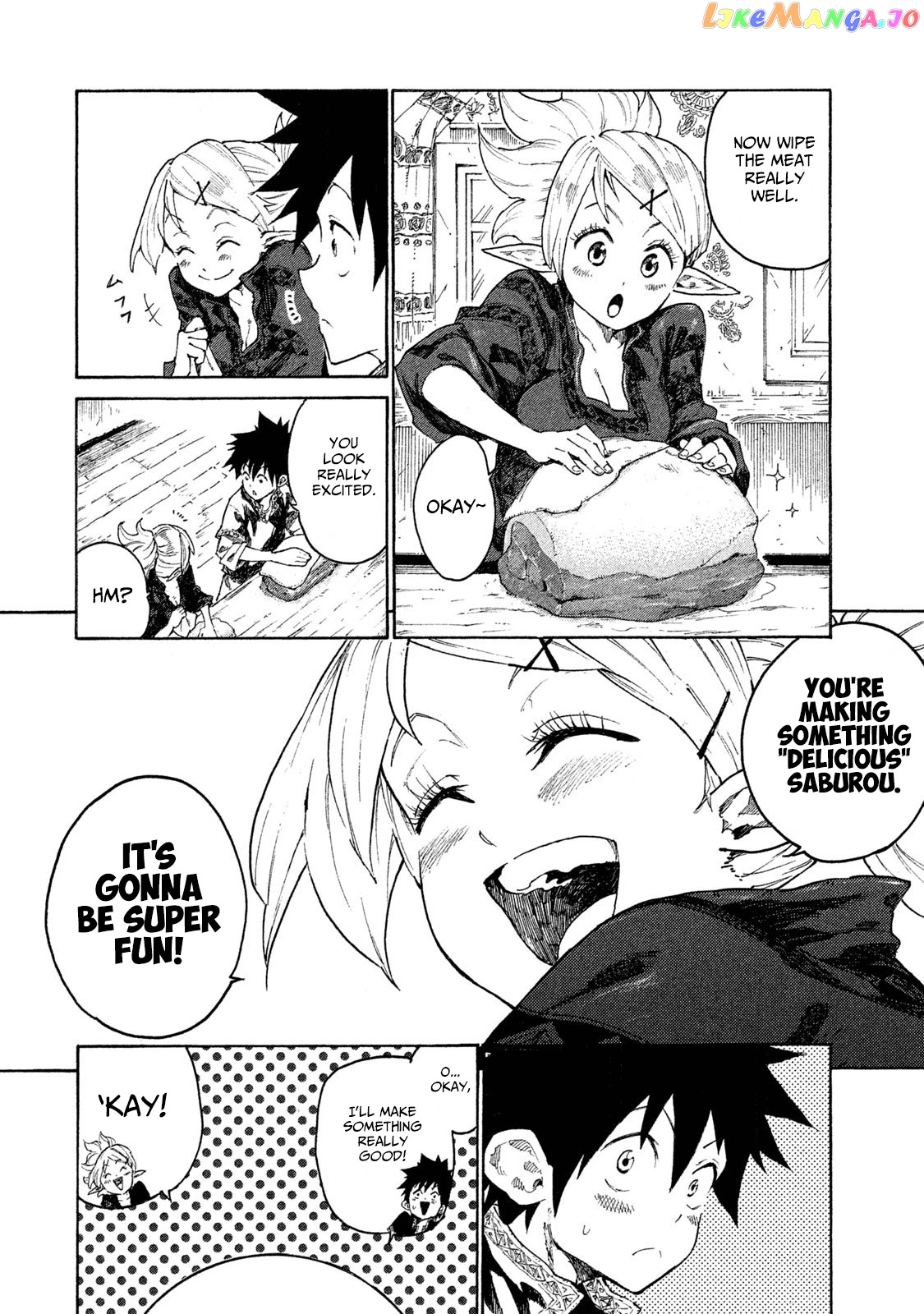 Mazumeshi Elf to Youbokugurashi chapter 7 - page 9