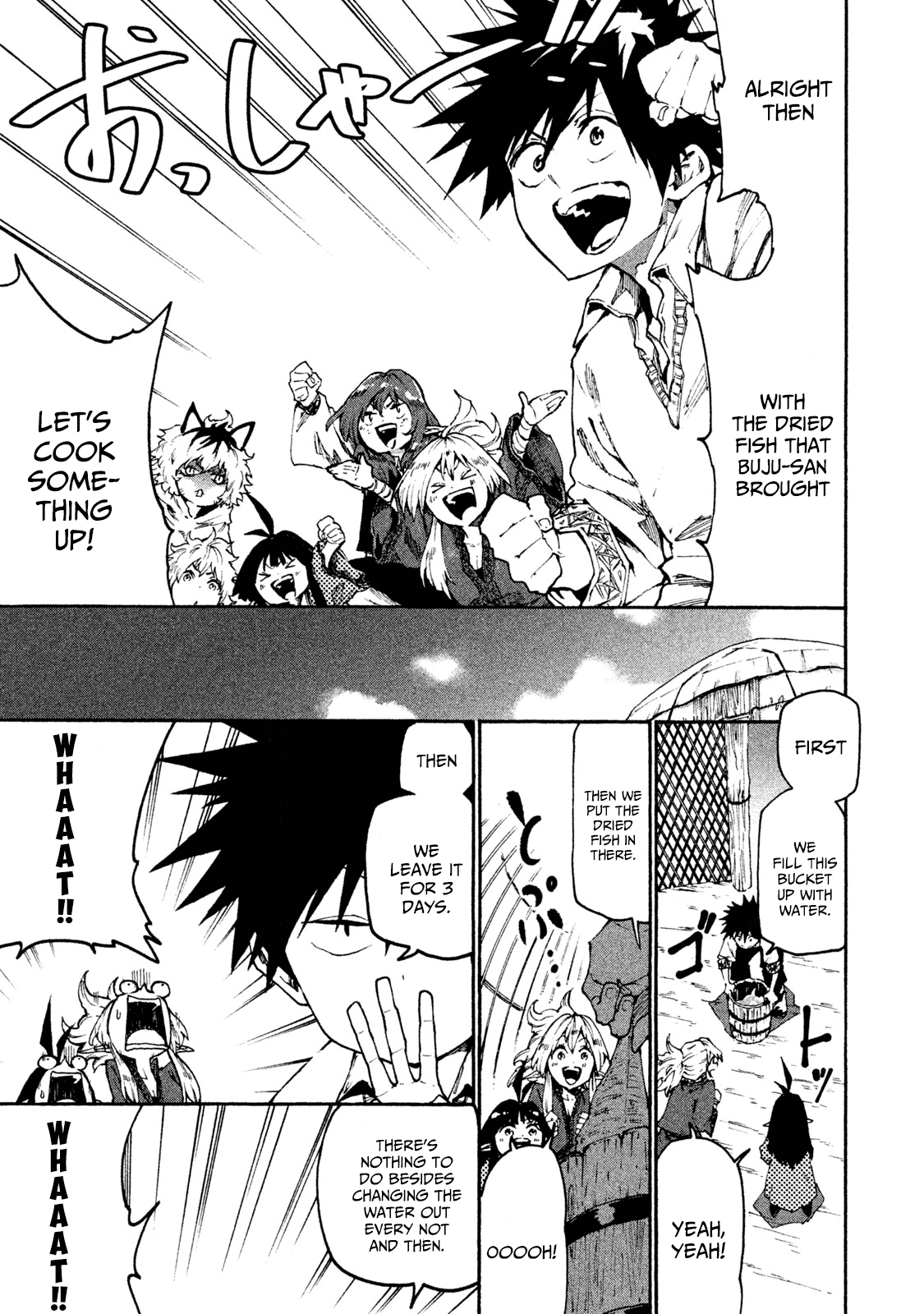 Mazumeshi Elf to Youbokugurashi chapter 22 - page 19