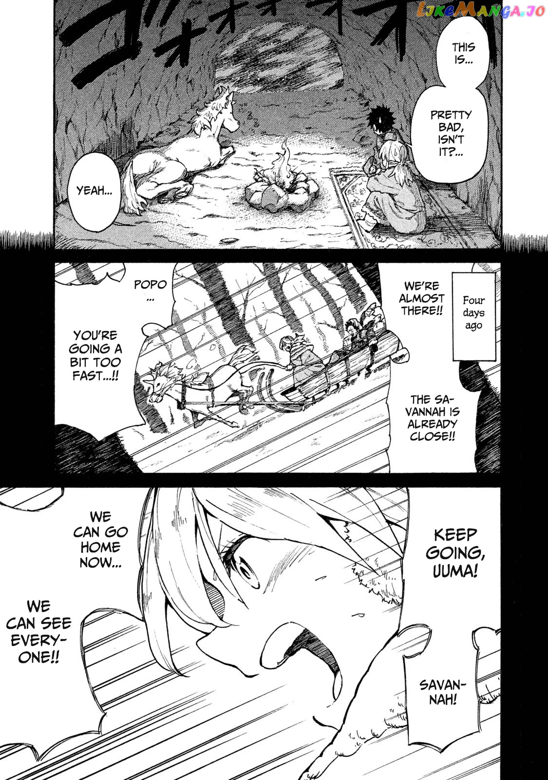 Mazumeshi Elf to Youbokugurashi chapter 9 - page 3