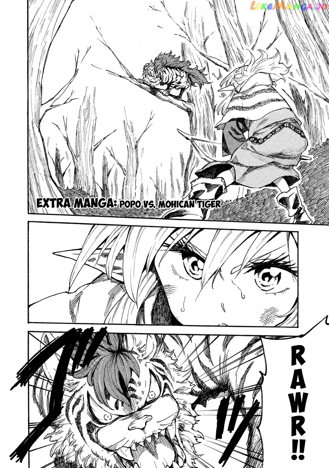 Mazumeshi Elf to Youbokugurashi chapter 10.1 - page 1