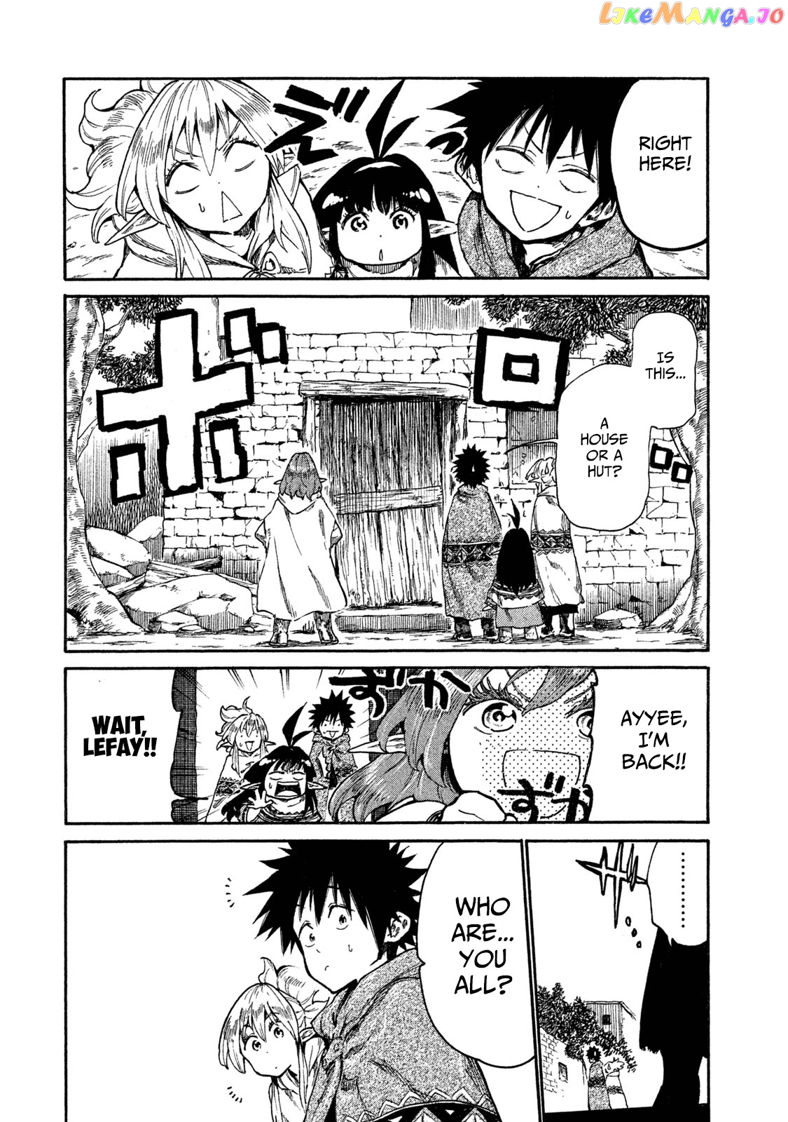 Mazumeshi Elf to Youbokugurashi chapter 13 - page 4