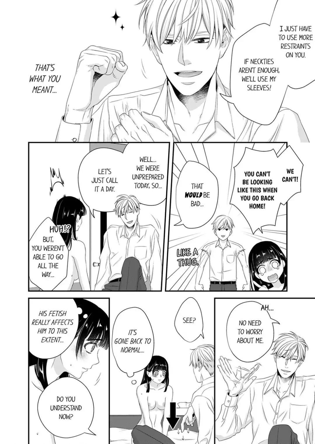 I Want to Have Normal Sex! ~Wild Sex of a Man and a Woman with Unbreakable Habits~ chapter 2 - page 16