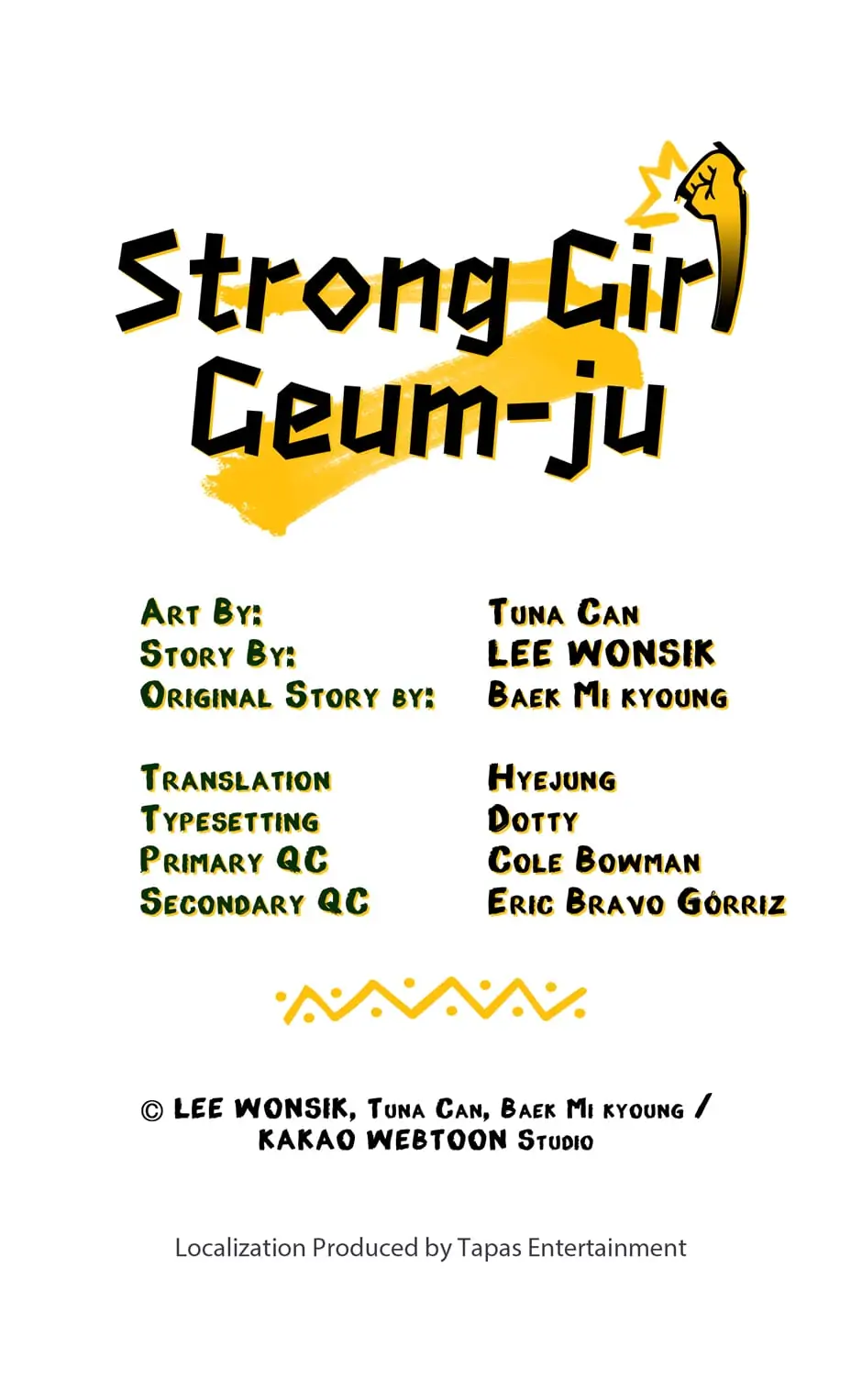 Strong Girl Geum-ju Chapter 11 - page 1