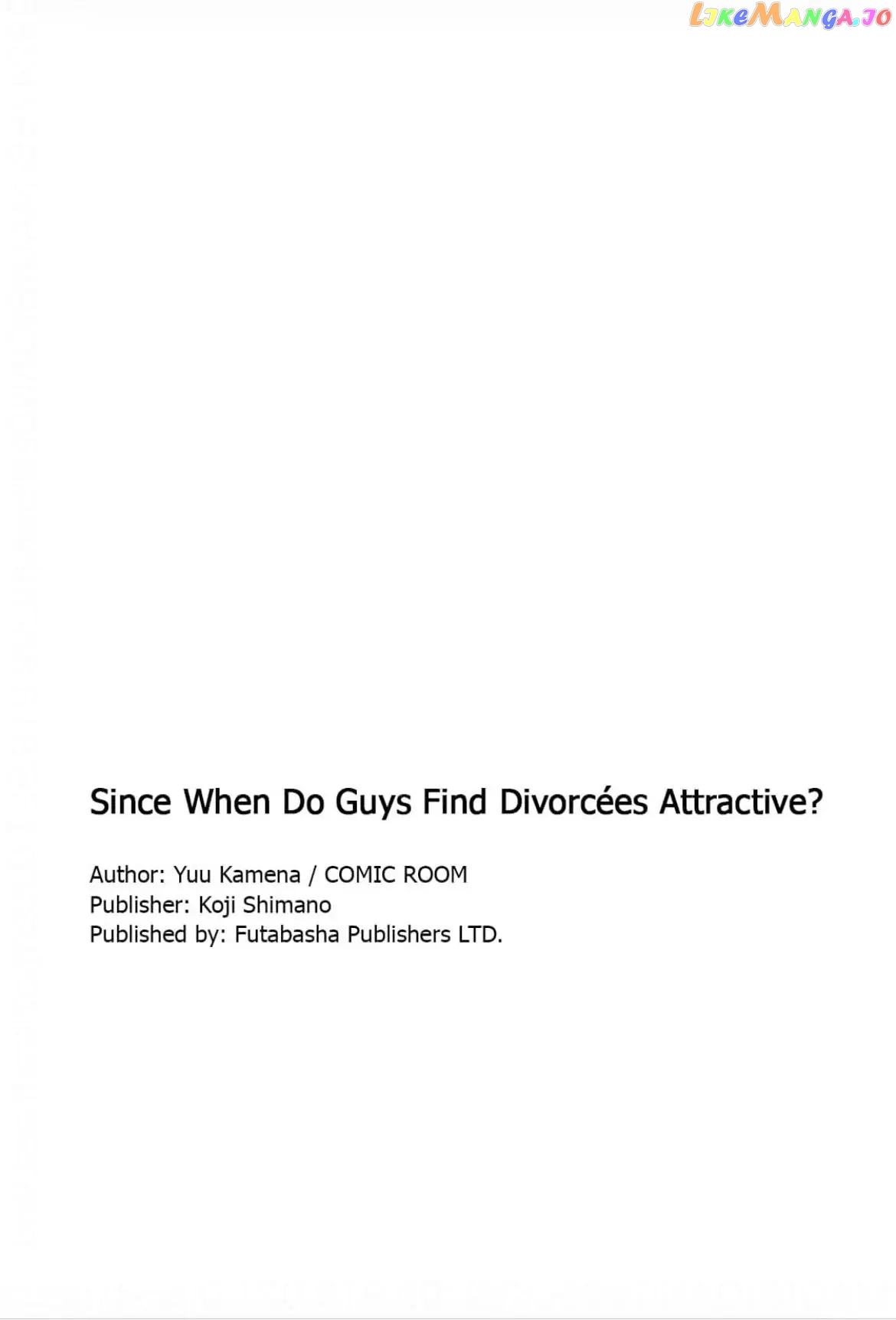 Since When Do Guys Find Divorcees Attractive ? Chapter 1 - page 35