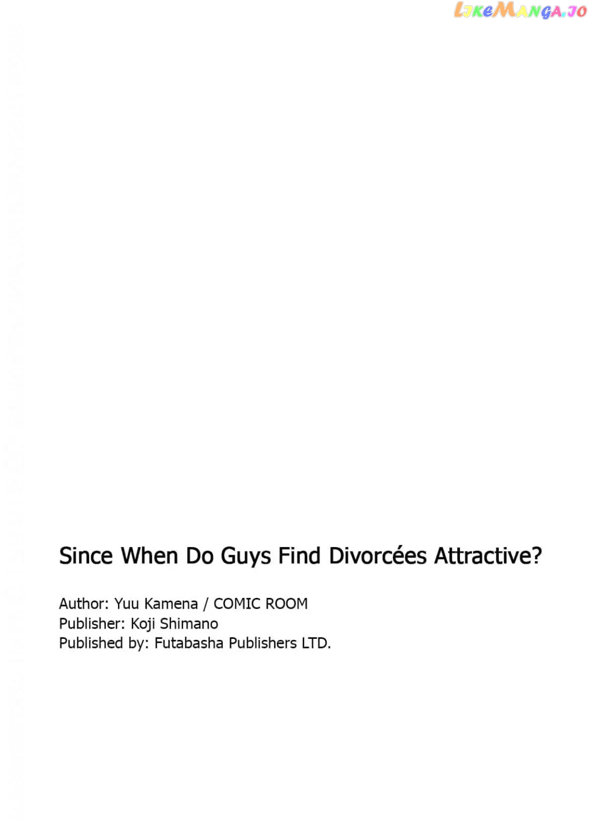 Since When Do Guys Find Divorcees Attractive ? Chapter 2 - page 33