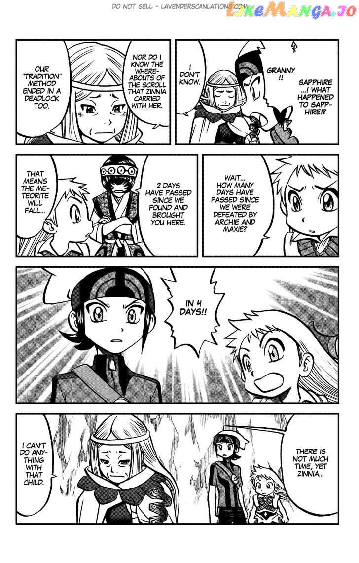 Pocket Monster Special Oras chapter 14 - page 12