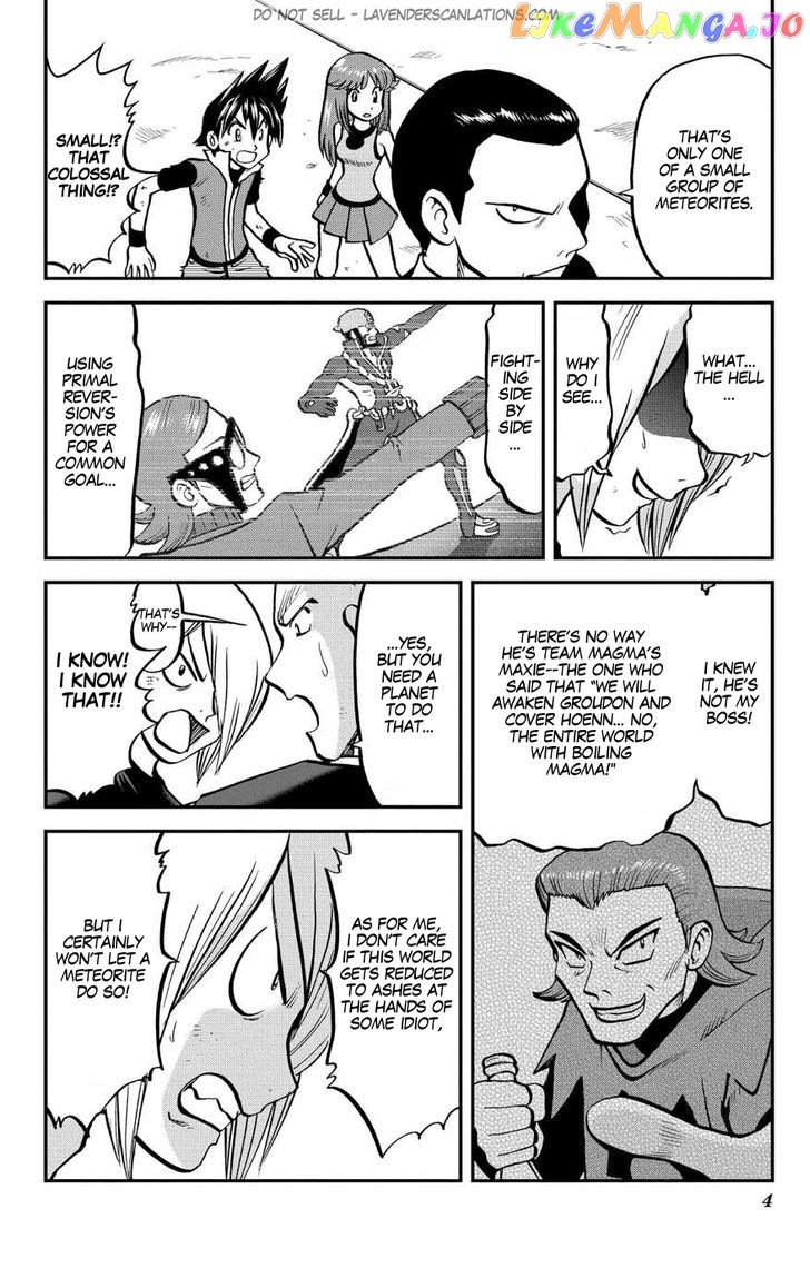 Pocket Monster Special Oras chapter 18 - page 4